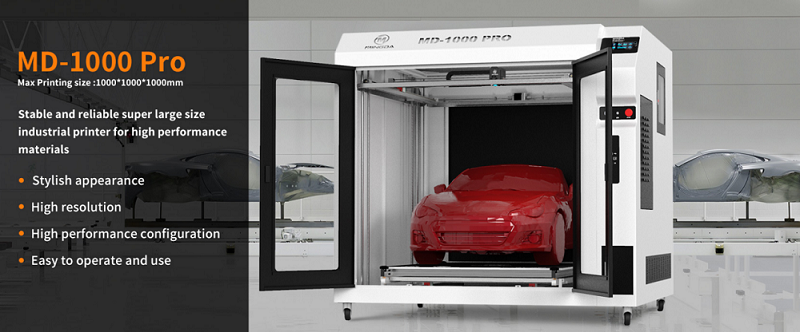 汽车行业用户选择洋明达MD-1000 Pro大型3D打印机(图2)